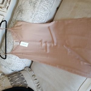 NWT Key & Lime midi slip dress